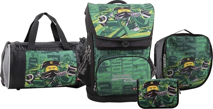 Ninjago Lloyd Energy School Bag Set of 4
