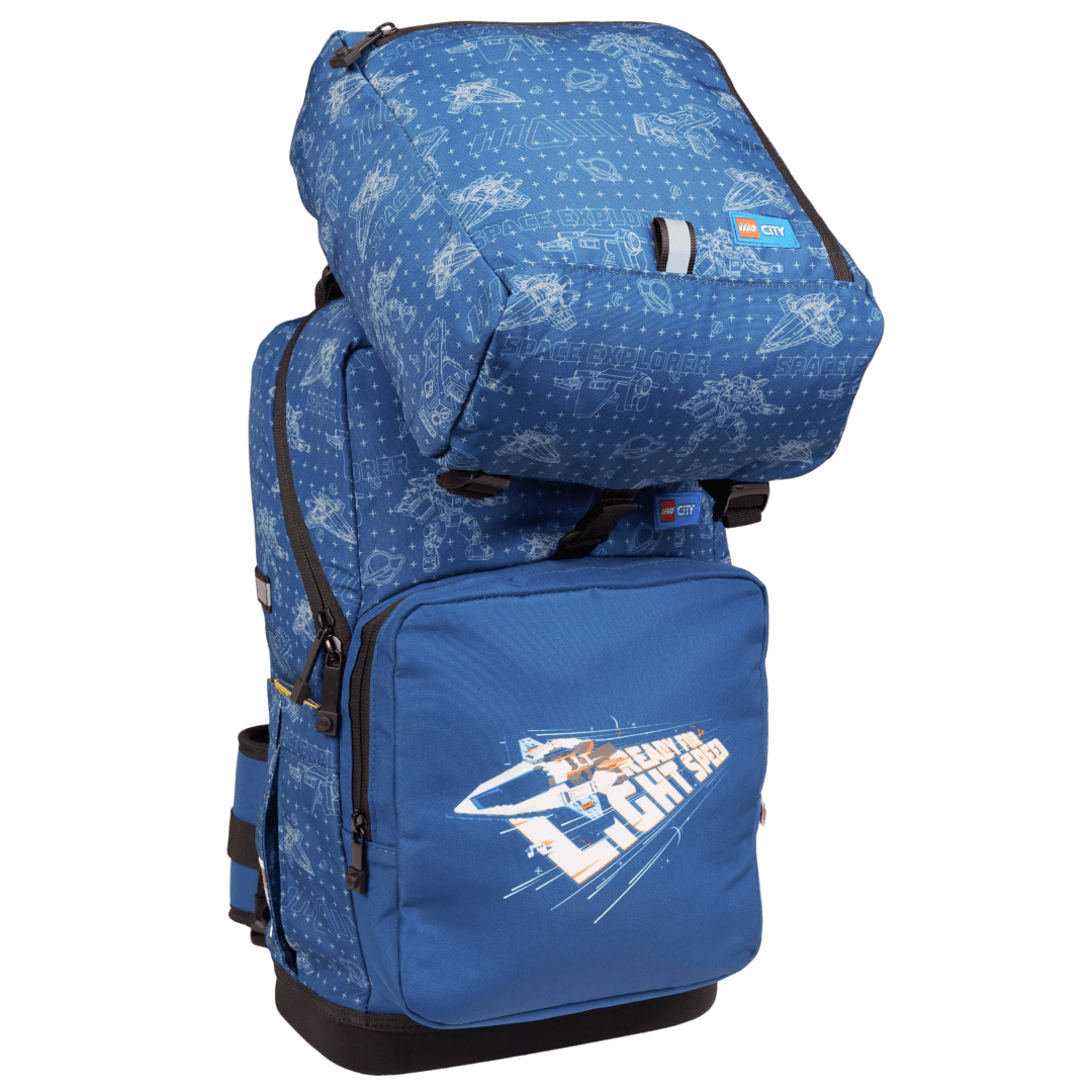 City Space Explorer Backpack with Gym Bag