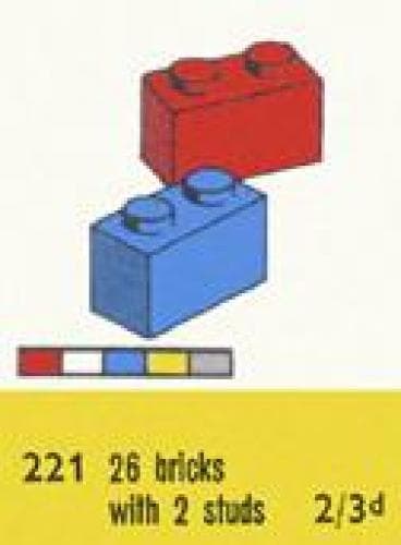1 x 2 Bricks