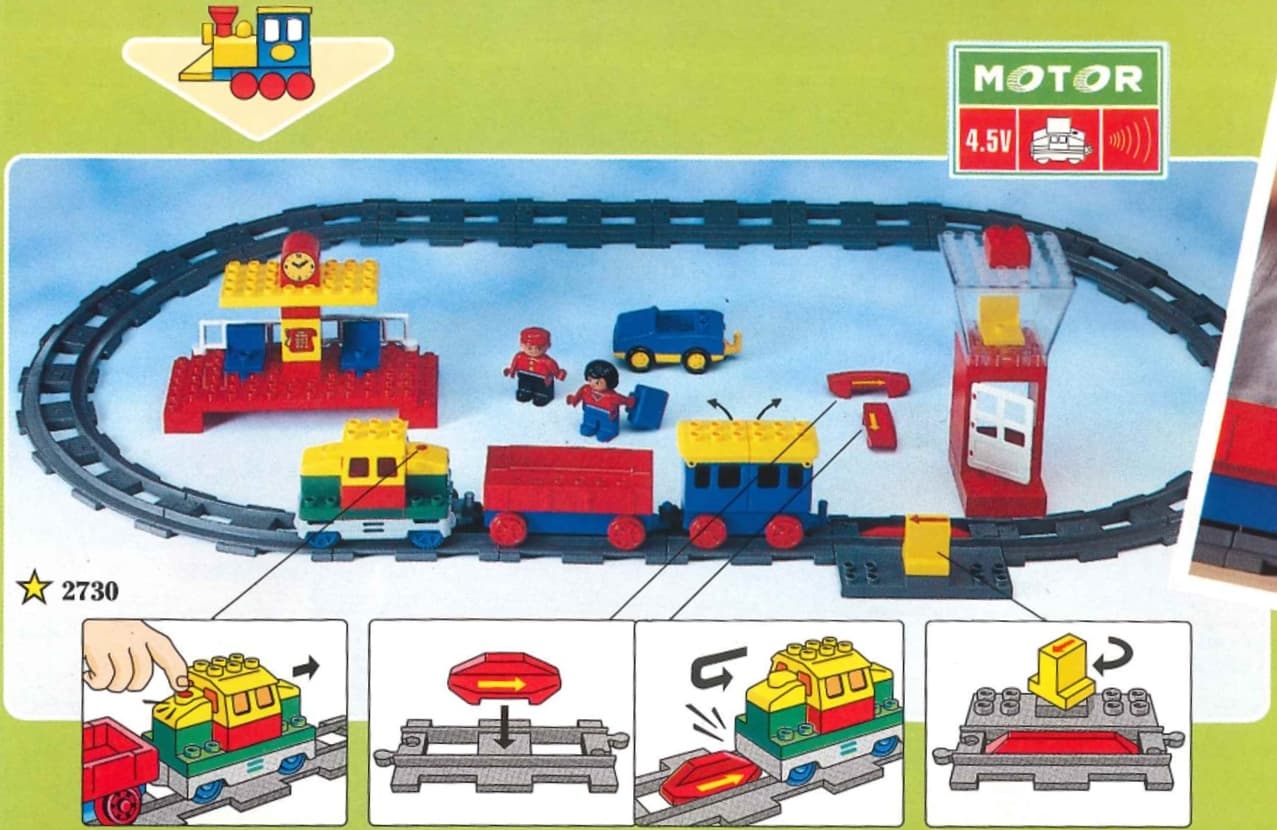 Electric Play Train Set