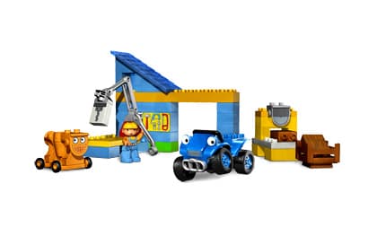 Scrambler and Dizzy at Bob's Workshop
