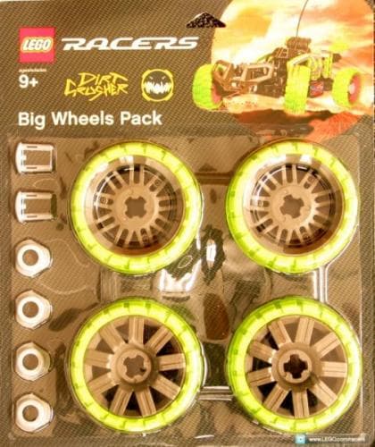 Big Wheels Pack Dirt Crusher (Green)
