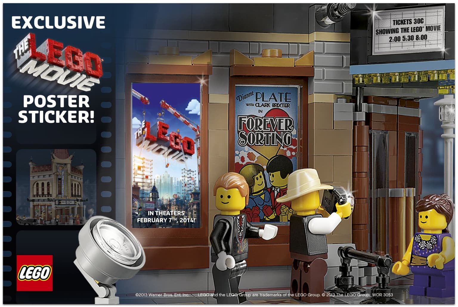 The LEGO Movie Poster Sticker