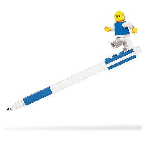 Gel Pen with Minifigure (Blue)