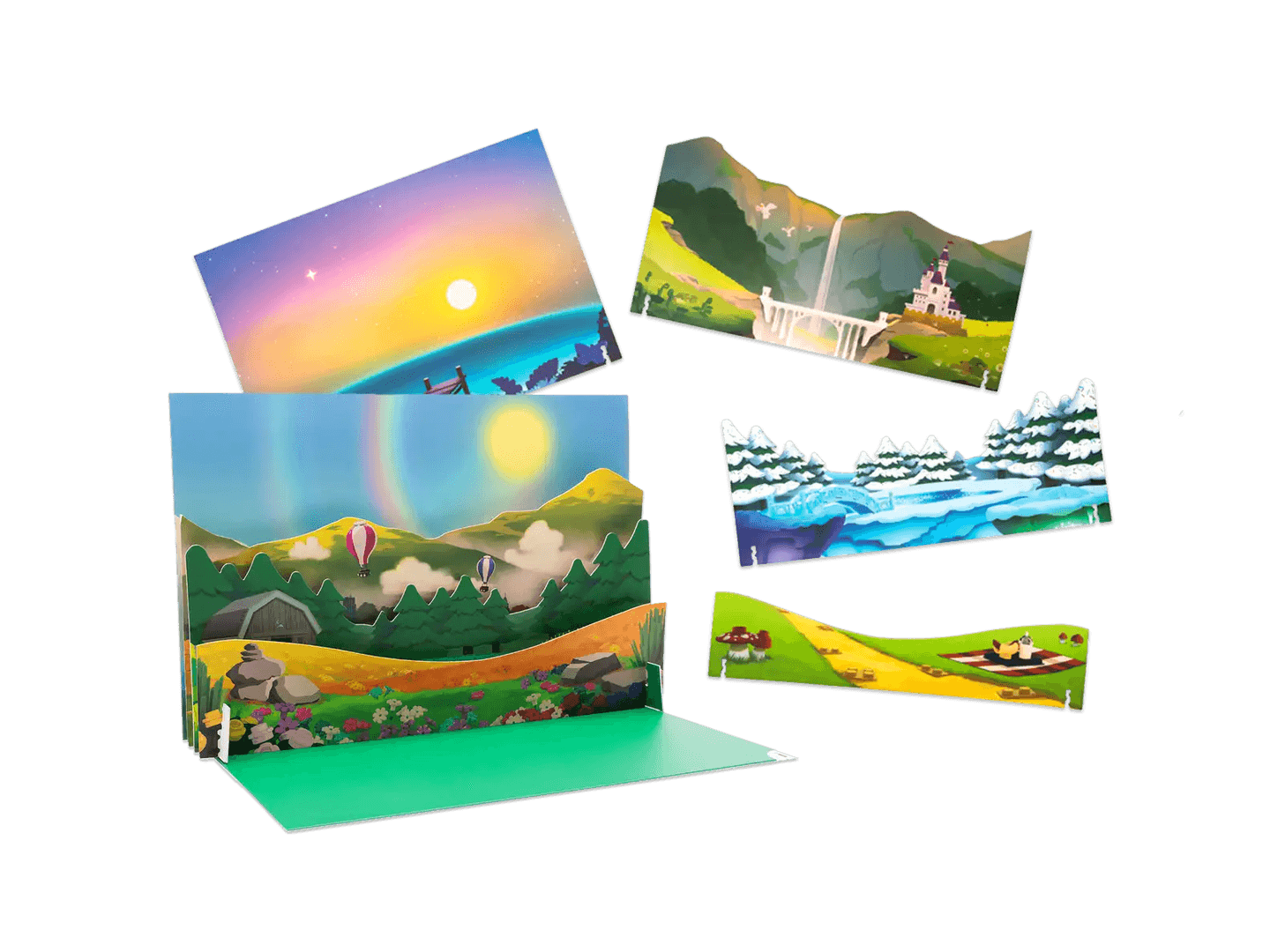 Nature Play Scene