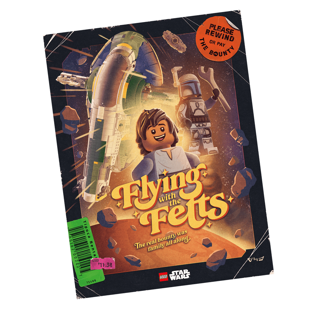 "Flying with the Fetts" by Joe Hogan Poster