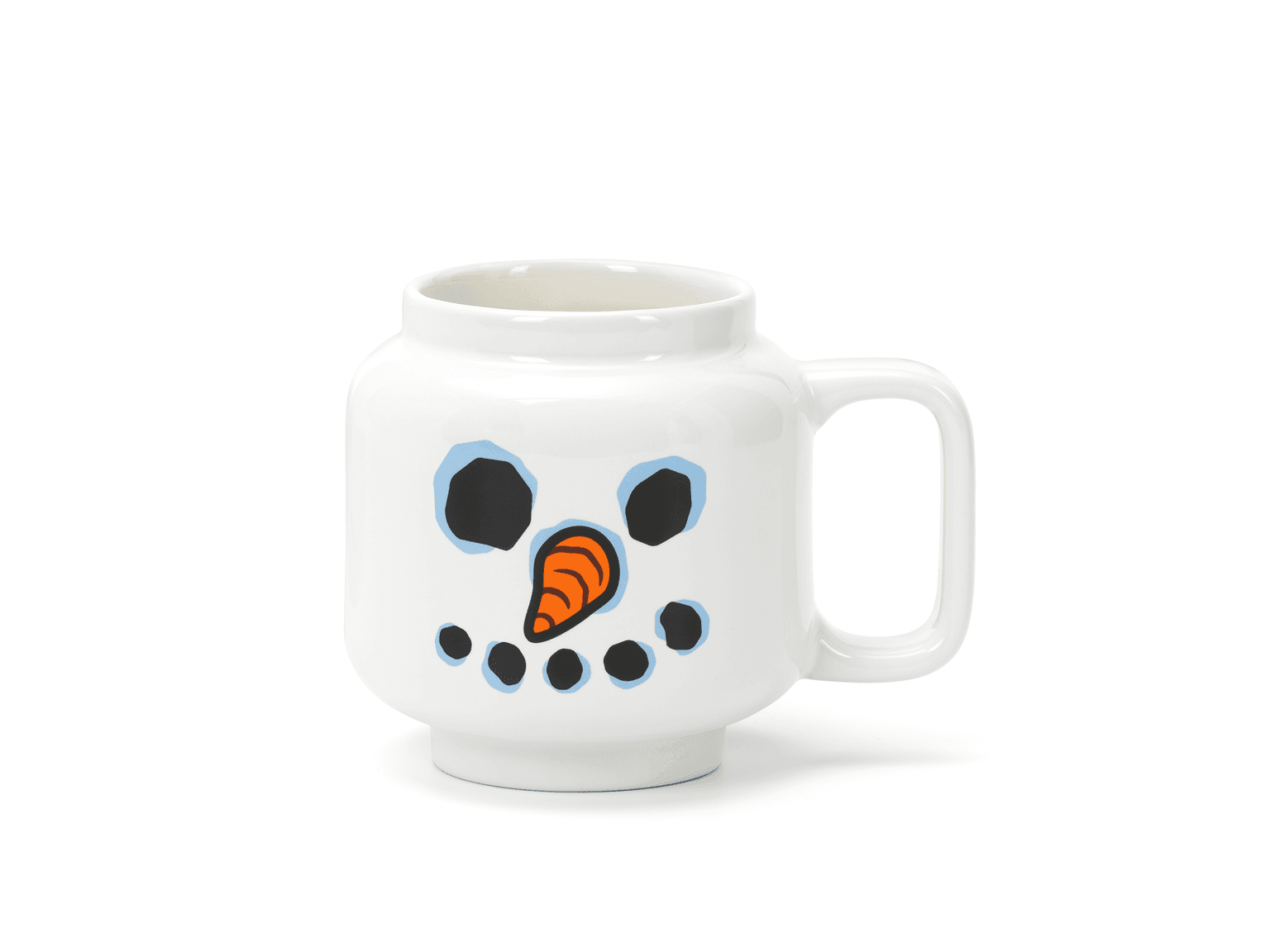 Minifigure Ceramic Mug (Snowman 530ml)