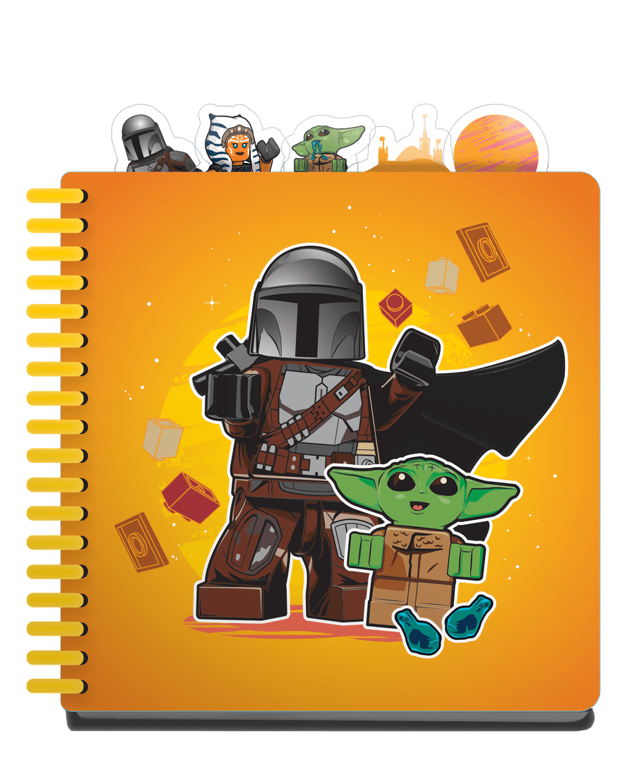 Star Wars The Mandalorian and Grogu Tab Notebook