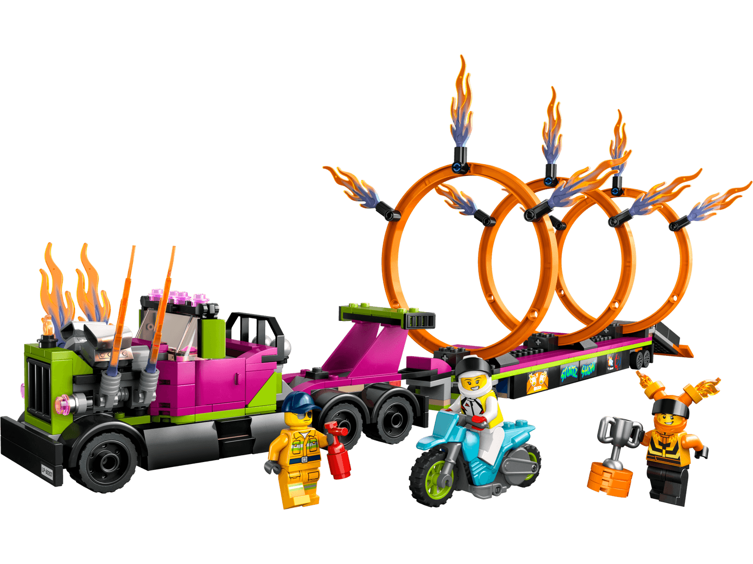 Stunt Truck & Ring of Fire Challenge