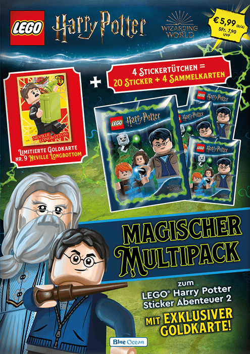 Harry Potter Stickers and Cards Series 2 - Multi-Pack (German Version)