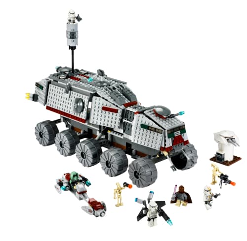 Clone Turbo Tank (with Non-Light-Up Mace Windu)