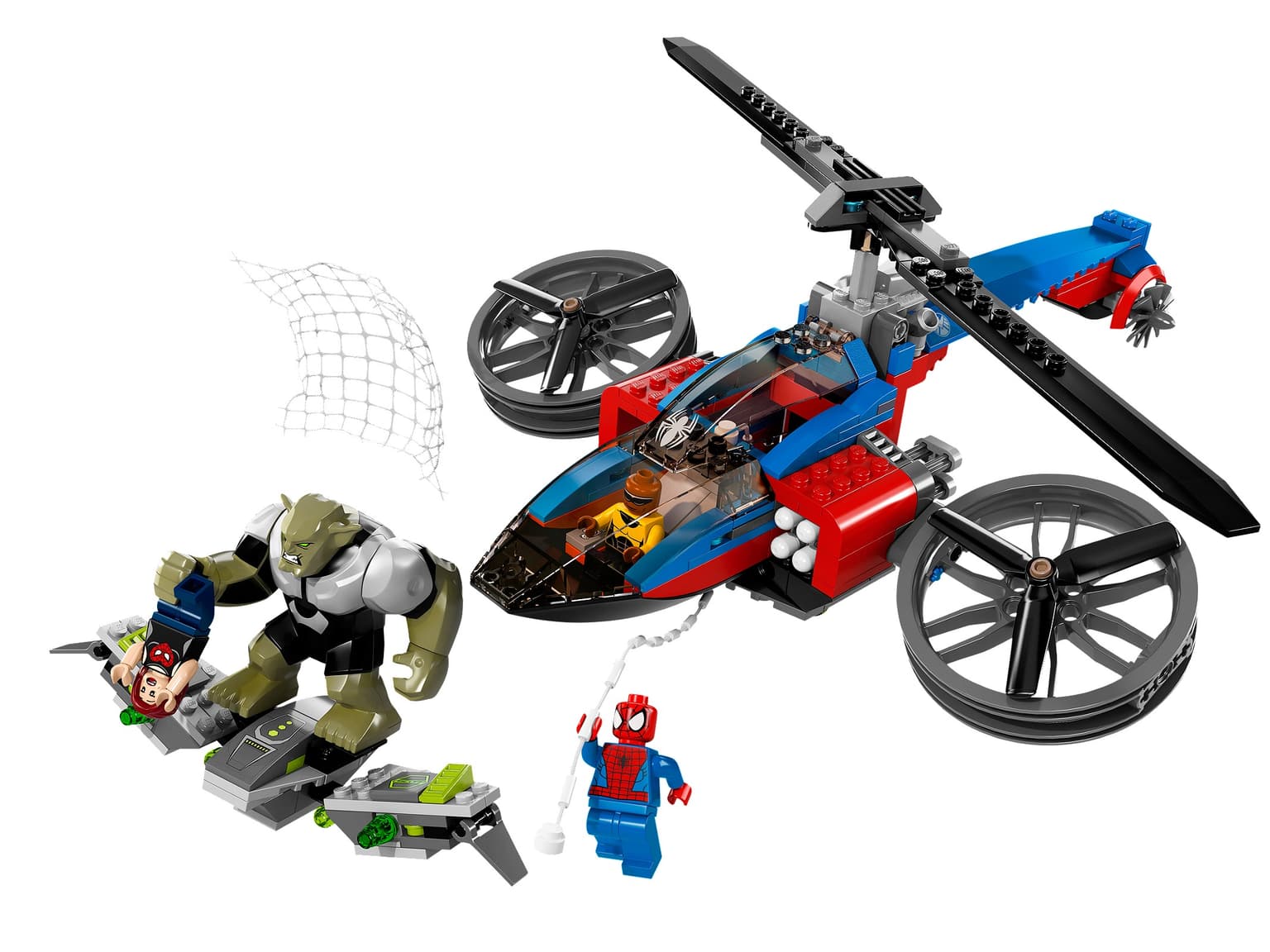 Spider-Helicopter Rescue
