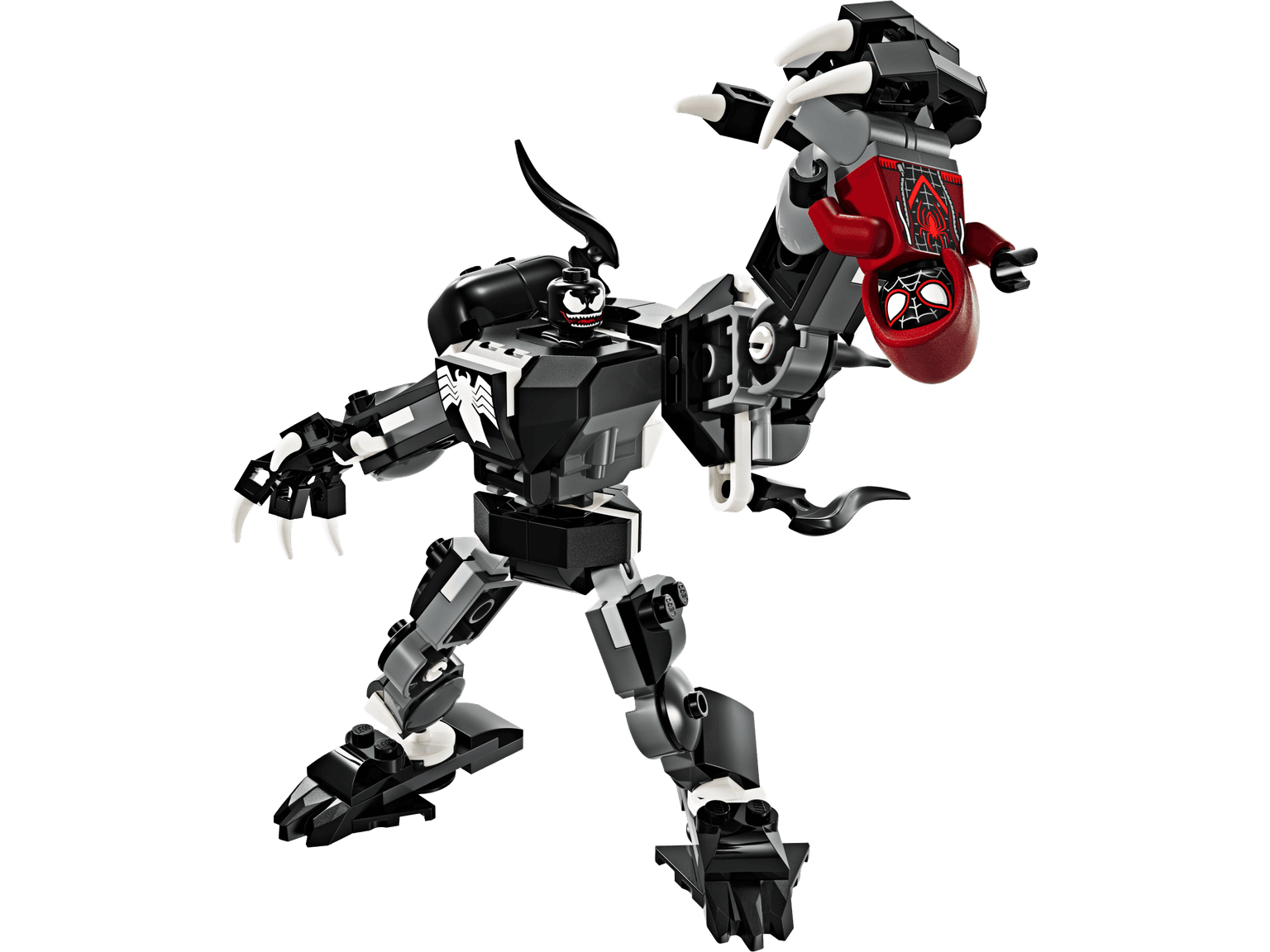 Venom Mech Armor vs. Miles Morales
