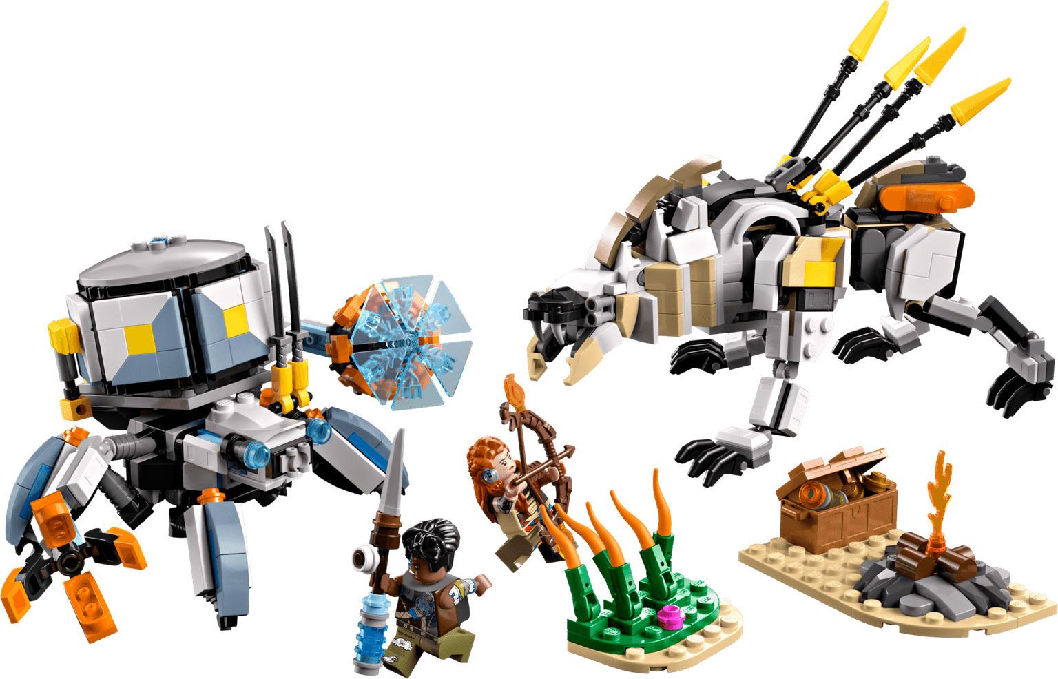 Aloy & Varl vs. Shell-Walker & Sawtooth