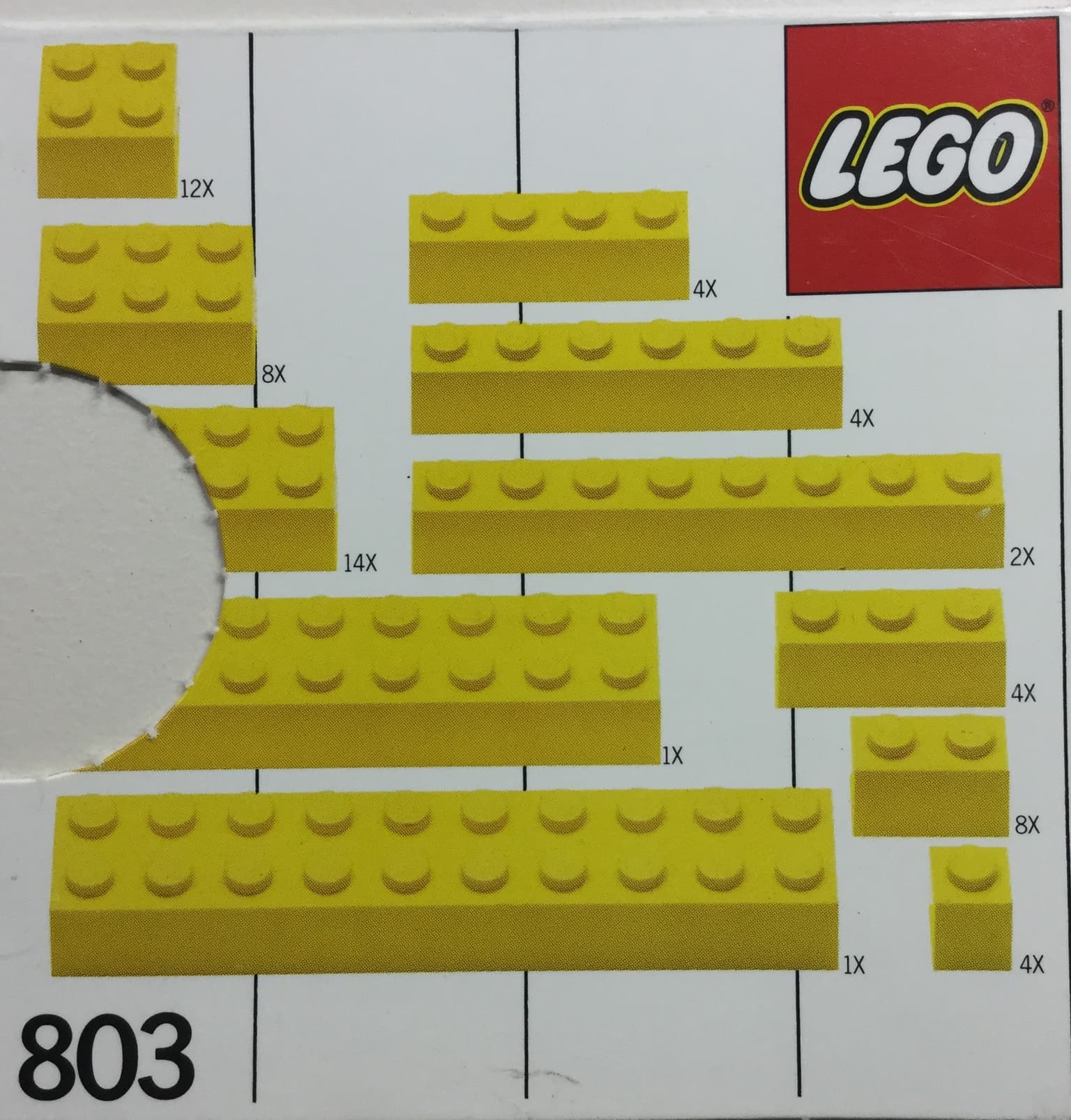 Extra Bricks Yellow