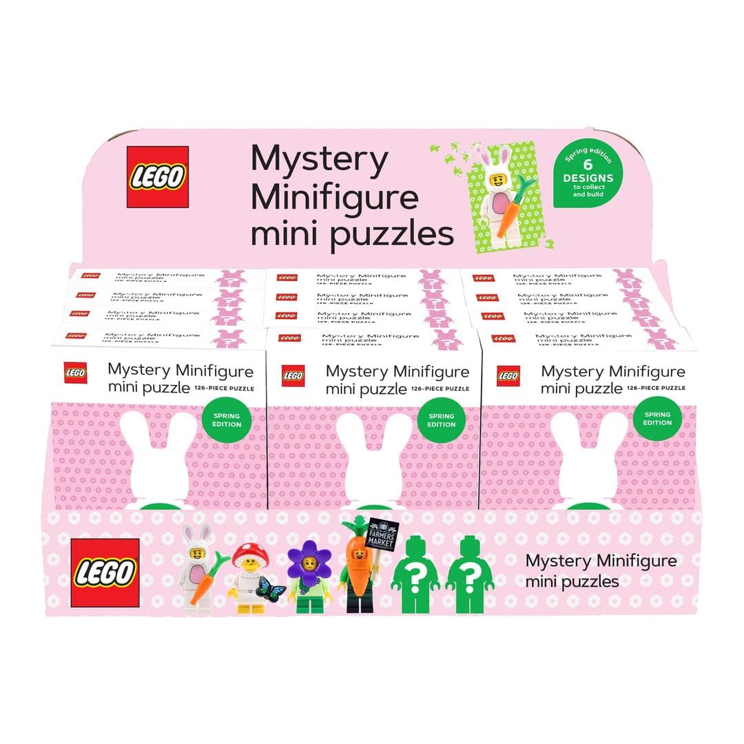 Mystery Minifigure Mini Puzzle (Springtime Edition) - 12 Pack