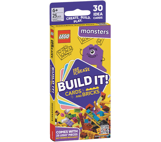 ReCreate Activity Cards: Built it! Monsters