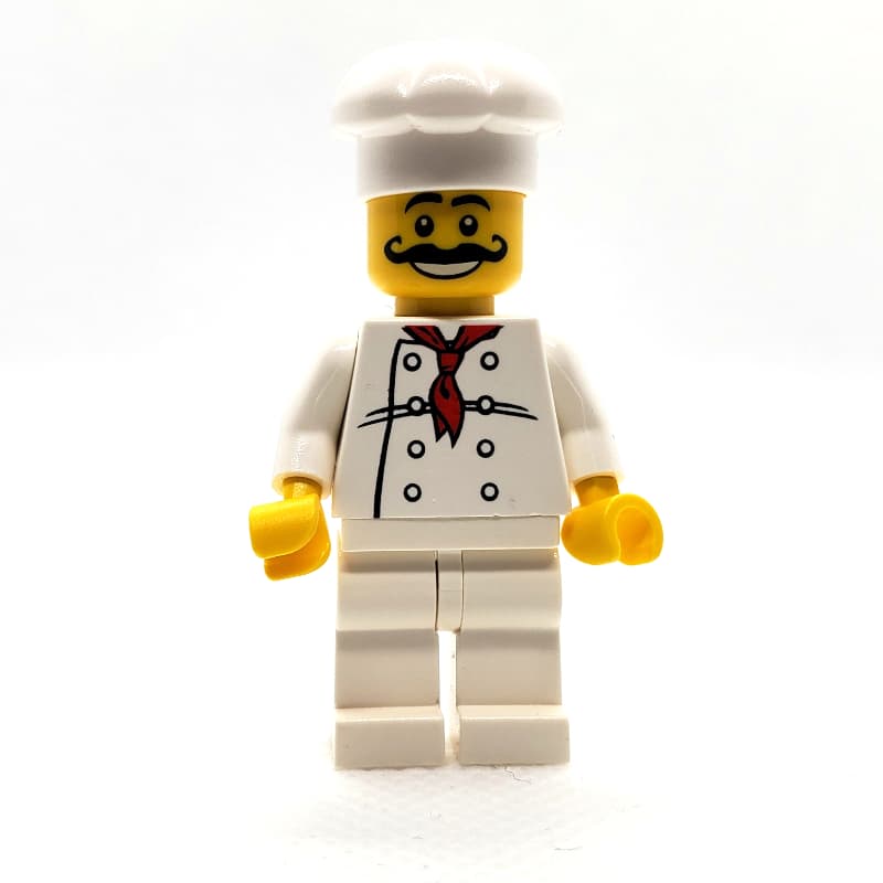 Chef, Red Neckerchief, White Legs, Moustache
