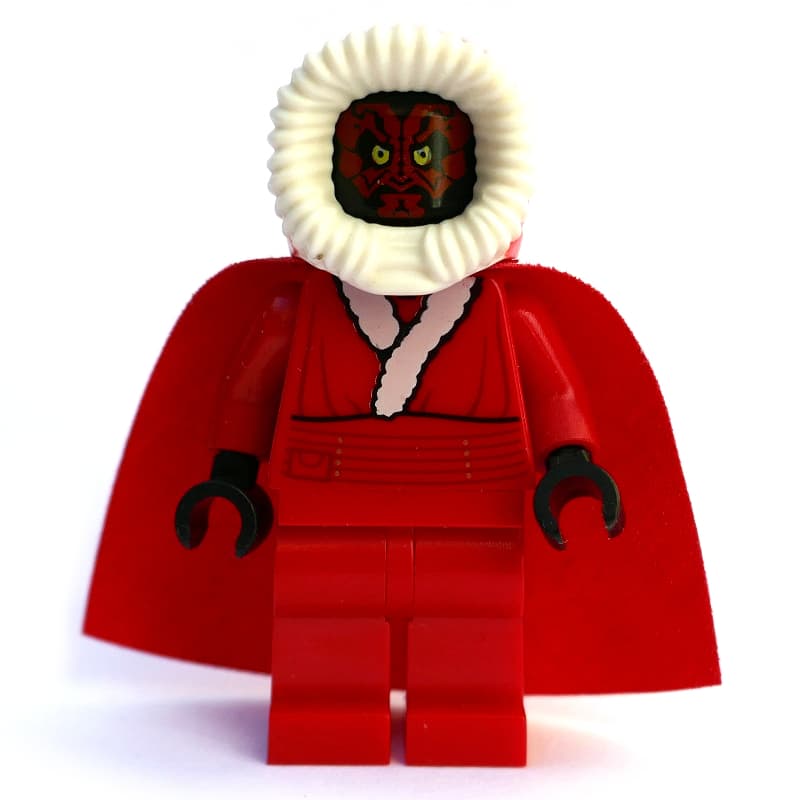 Darth Maul in Santa Outfit