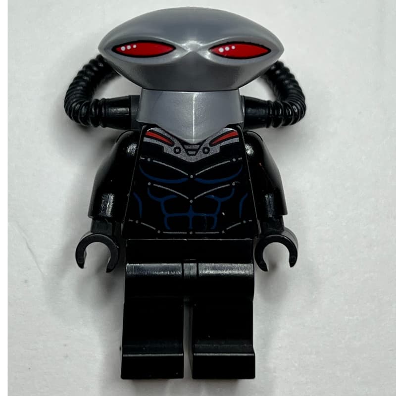 Black Manta (David Hyde) with Flat Silver Helmet