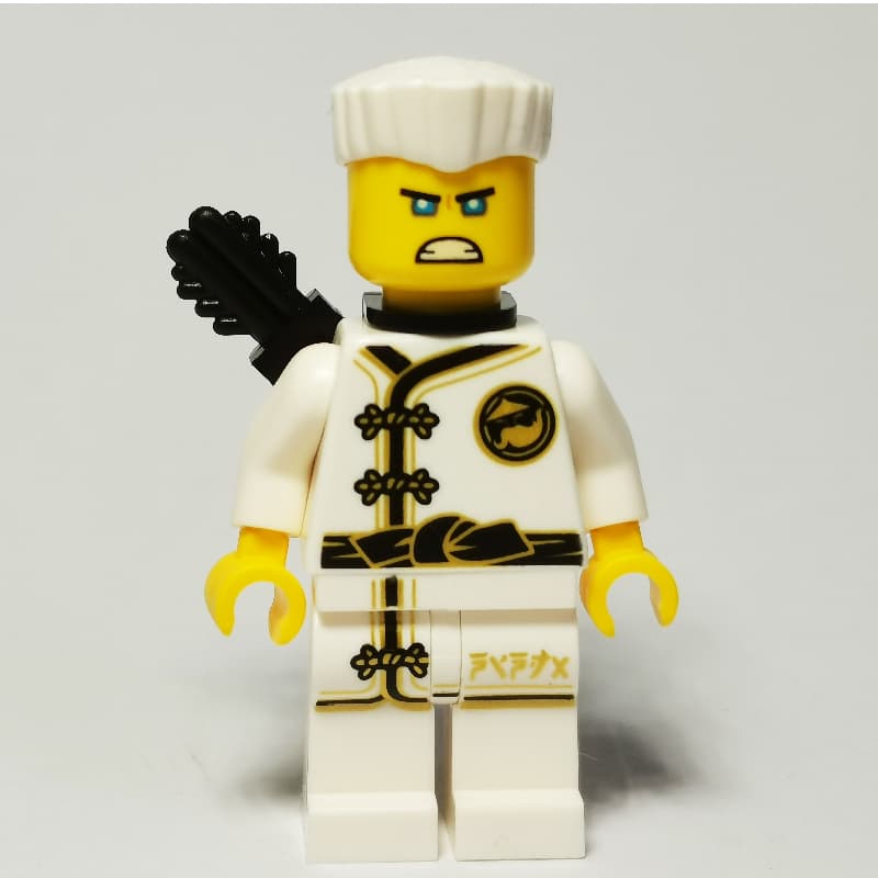 Zane in White Training Gi