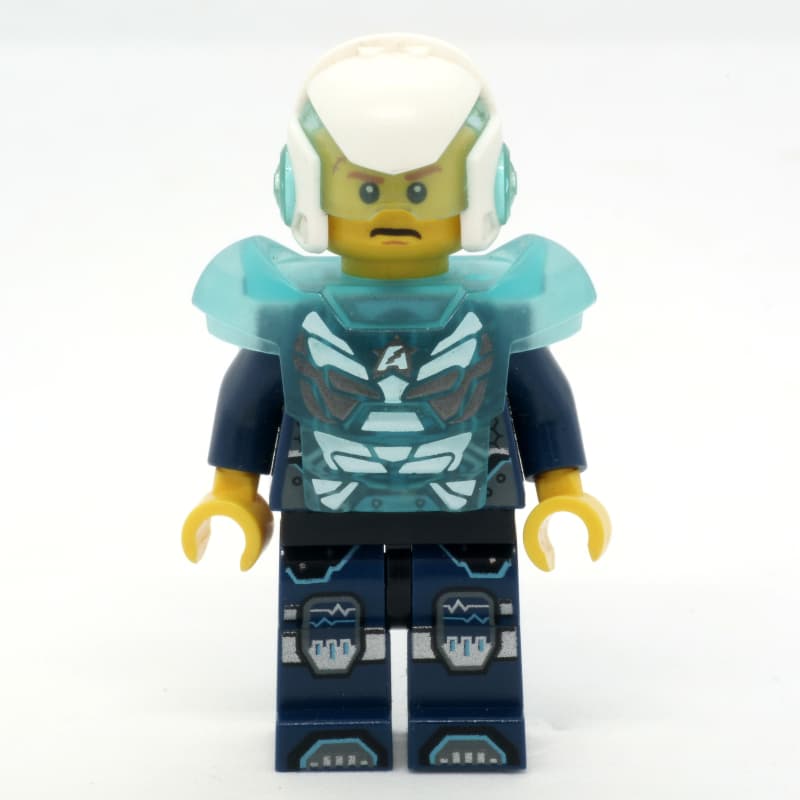 Agent Max Burns with Helmet and Shoulder Armor