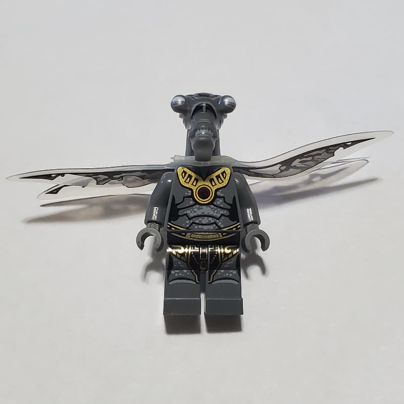 Geonosian Zombie, Dark Bluish Gray, Wings