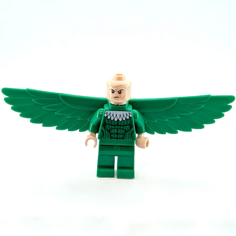 Vulture in Green Outfit