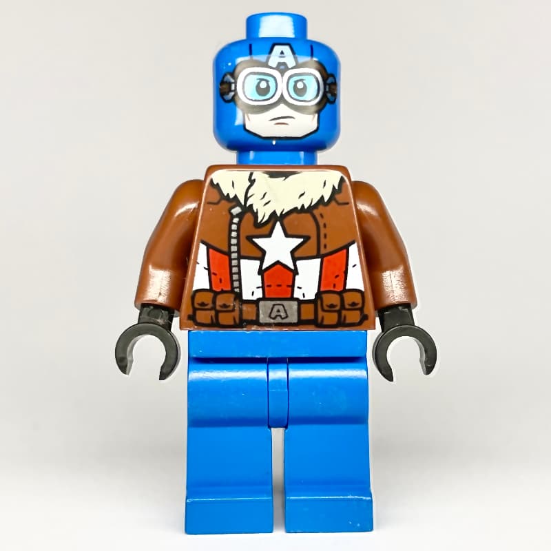 Captain America in Pilot Outfit