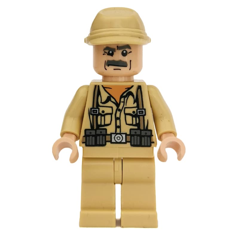 German Soldier with Moustache