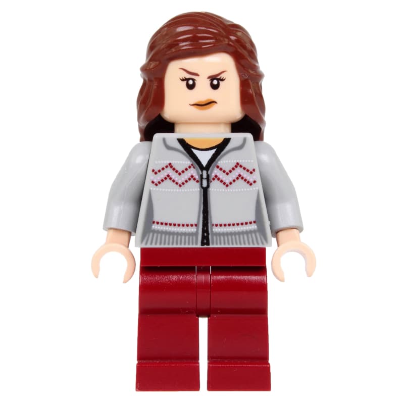 Hermione Granger, Light Bluish Gray Sweater with Zipper