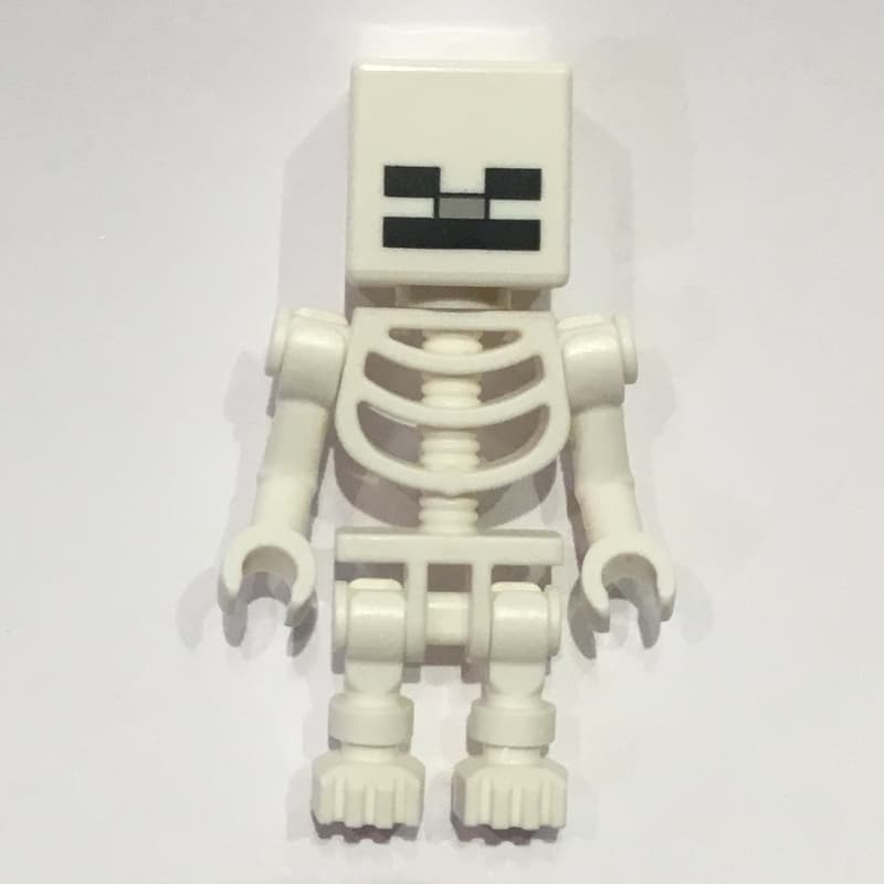 Skeleton, Square Skull (60115 Torso)