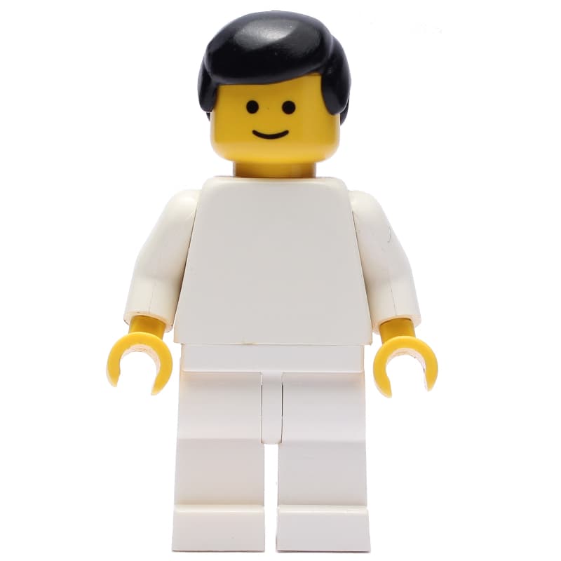 Soccer Player White Torso, White Legs 4