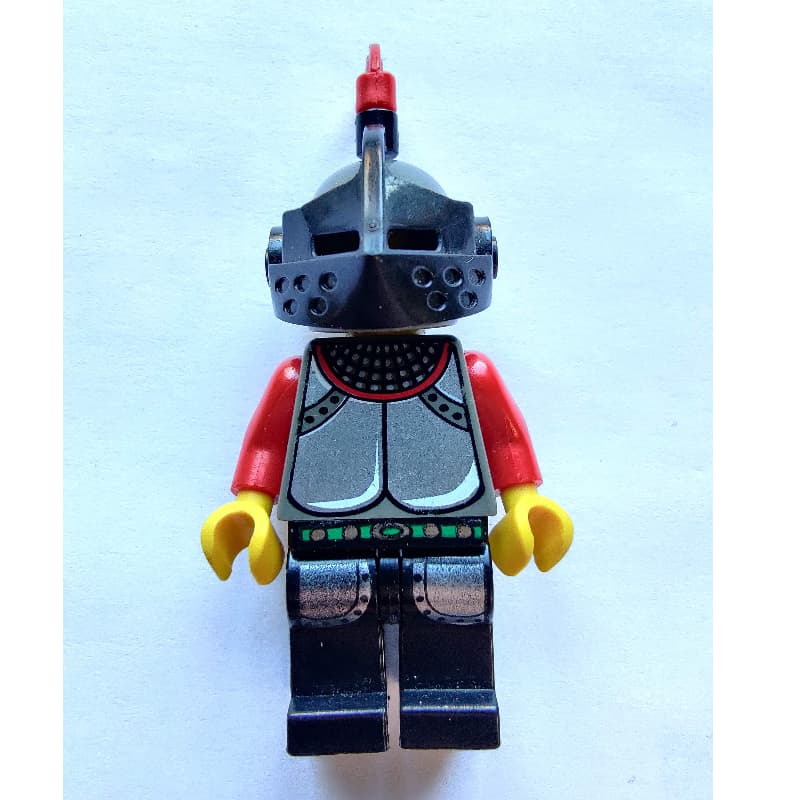 Knight (Knights Kingdom I) - Plate on Legs, Red Plume