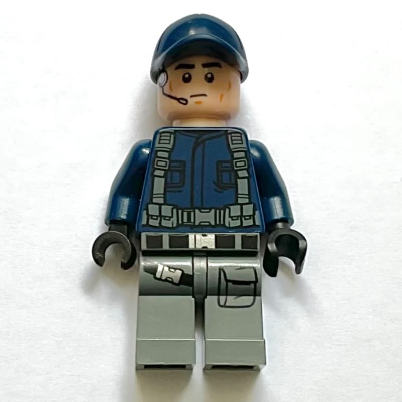 ACU Trooper, Dark Blue Shirt with Straps, Dark Blue Cap