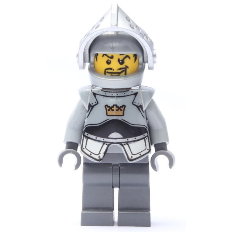 Knight, Gray, Armor, Helmet with Visor