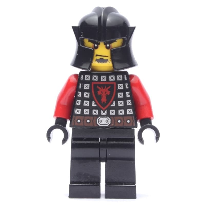 Dragon Knight, Red, Helmet, Soul-patch