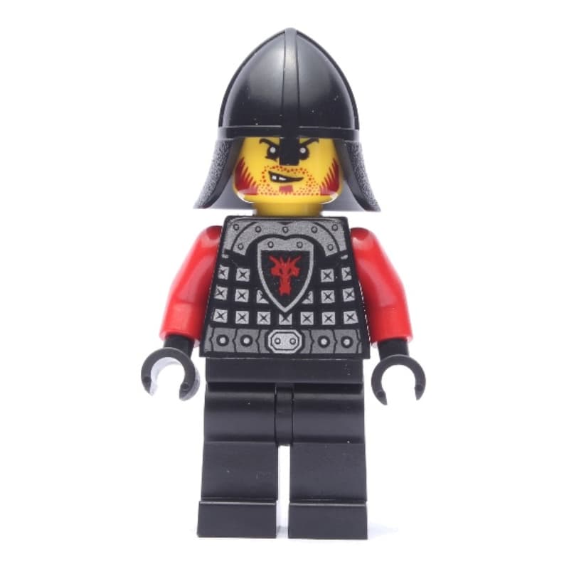 Dragon Knight, Red, Helmet, Red Beard