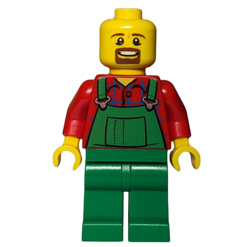Red Torso, Green Overall