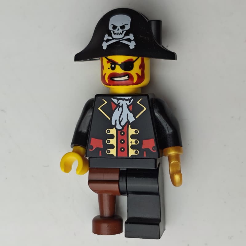 Pirate - Black Torso, Black Leg, Peg Leg - Nashville