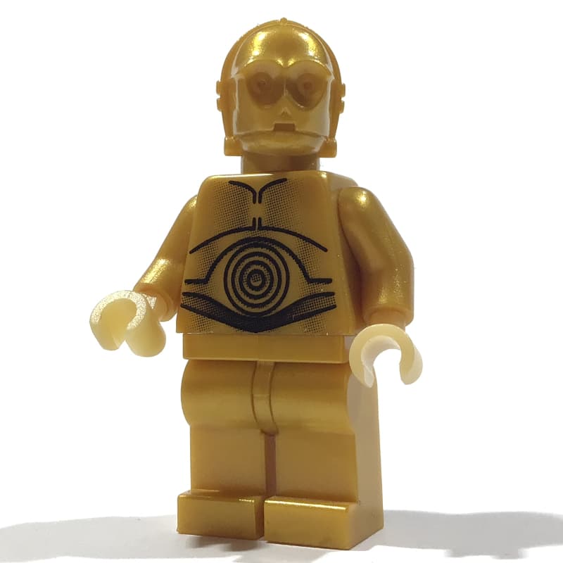 C-3PO - Pearl Gold Body, Pearl Light Gold Hands