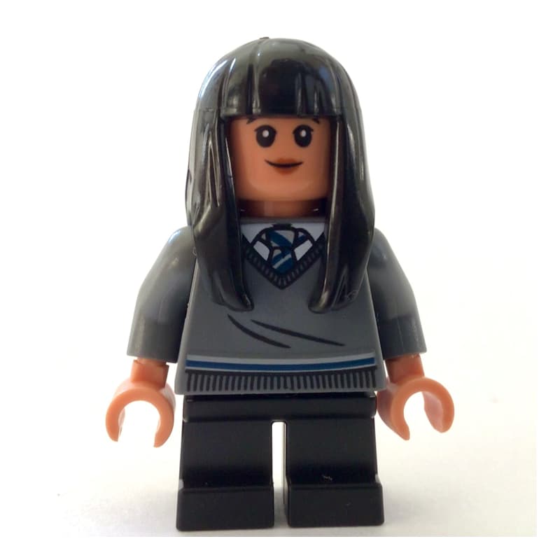 Cho Chang - Dark Bluish Grey Sweater, Black Legs, Rubber Hair