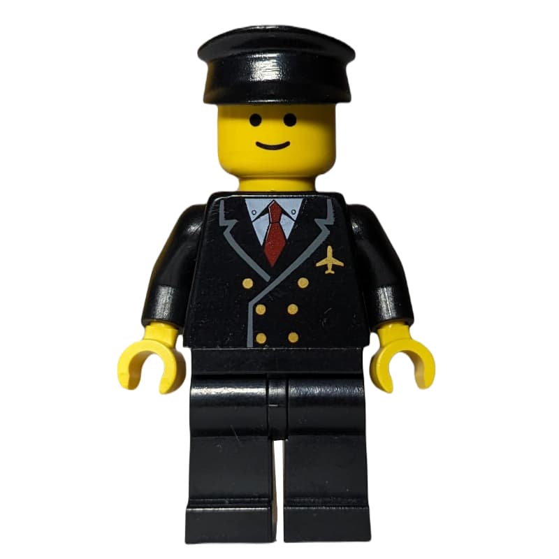 Pilot - Black Torso, Black Legs Black Hat