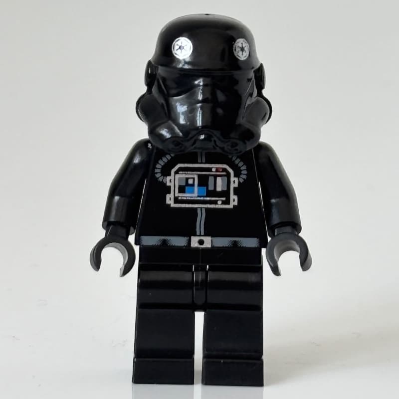 TIE Pilot, Plain Legs, Eyemask Head Print (87556 Helmet)