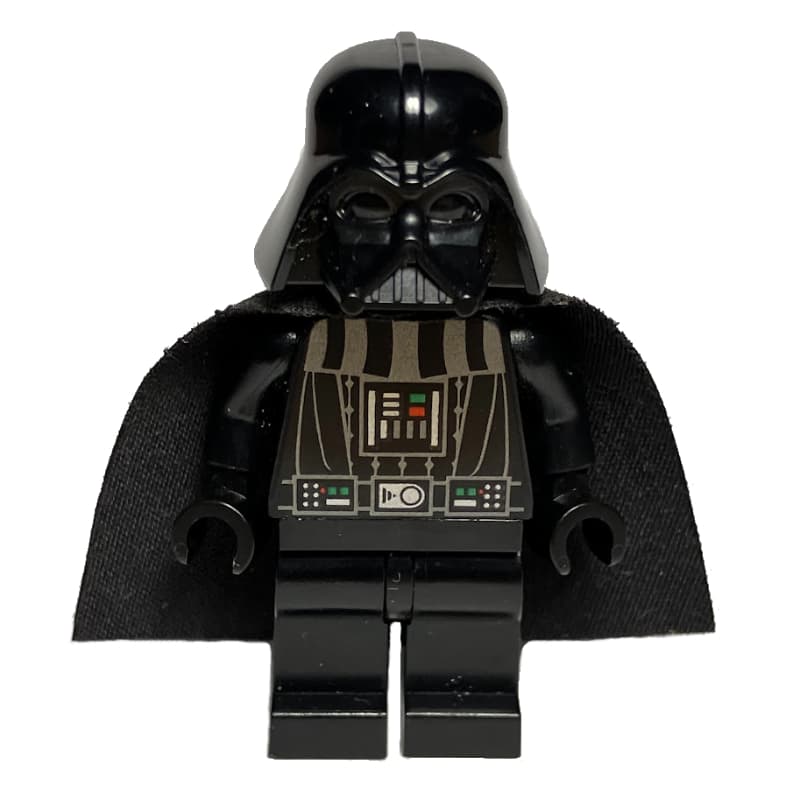 Darth Vader, Light Bluish Gray Skin, White Pupils (3626c Head)