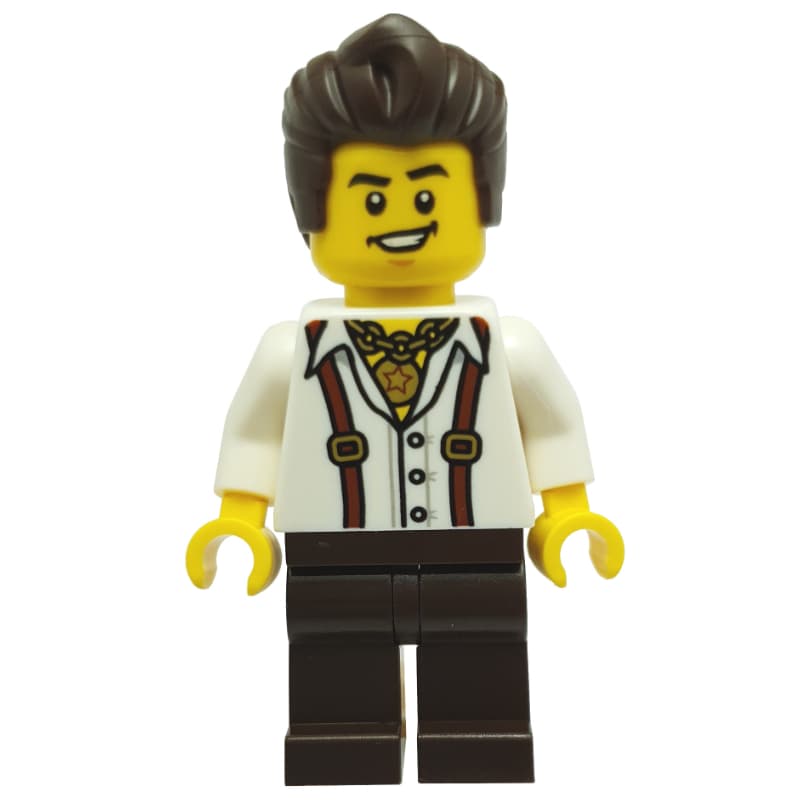 Dareth, White Shirt