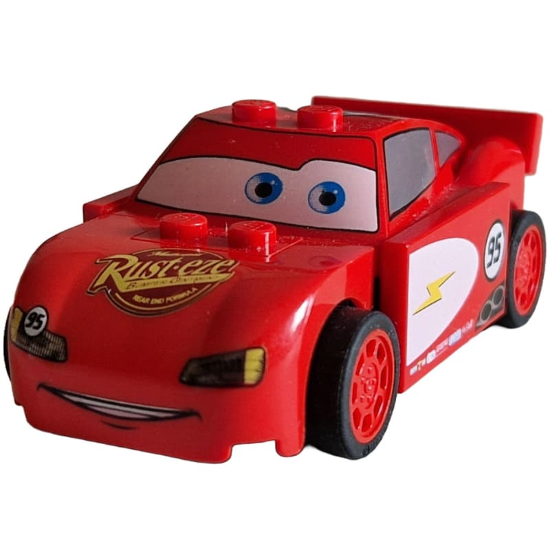 Lightning McQueen, White Sides (LBG 3710)