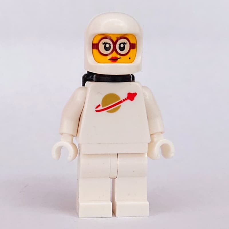 Classic Space, White with Black Airtanks, Red Glasses