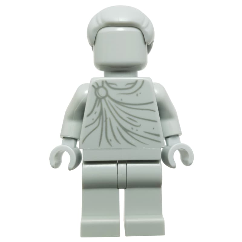 Statue, Robes, Hair Bun
