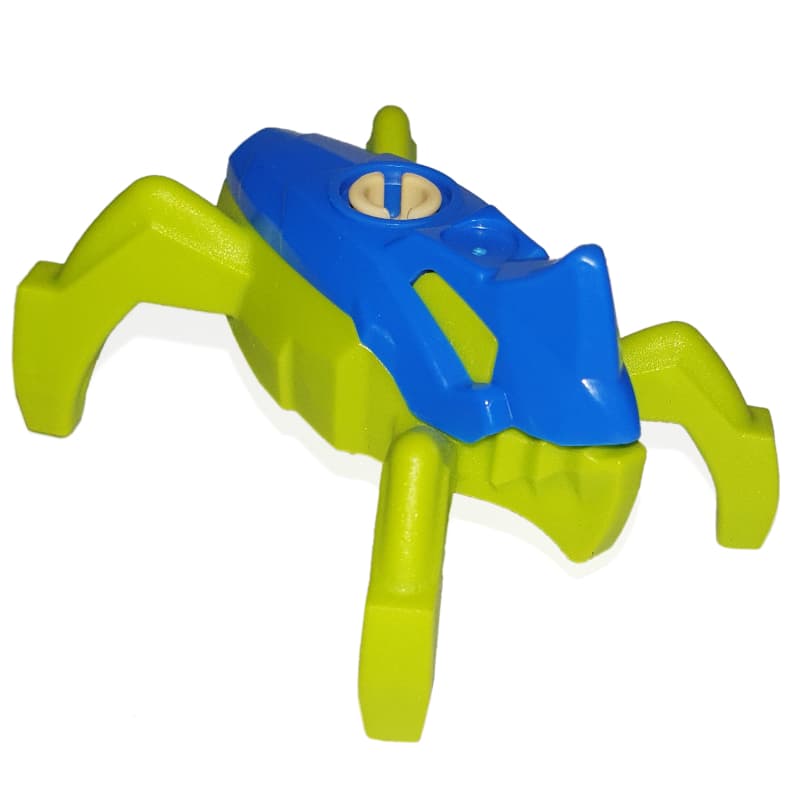 Hero Factory Jumper, Blue Top, Lime Base